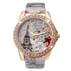 Eiffel tower quartz watch